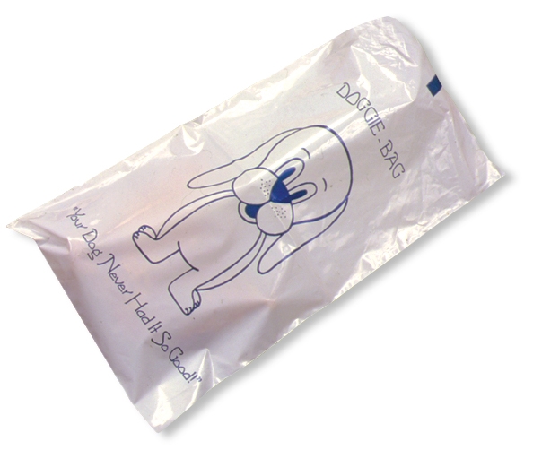 Pitt Plastics White Doggie Bag, 7 X 12 1.25MIL, 1000 Count