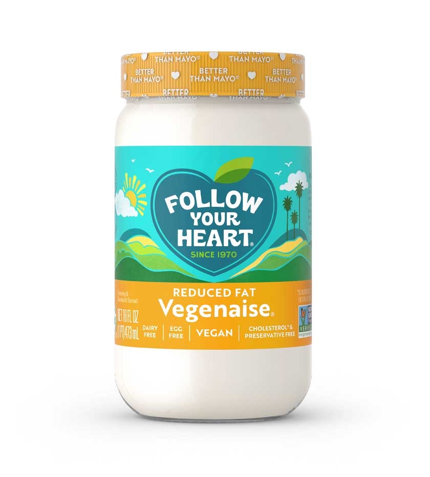 Follow Your Heart Reduced Fat Vegenaise, 16 Ounce -- 6 per case