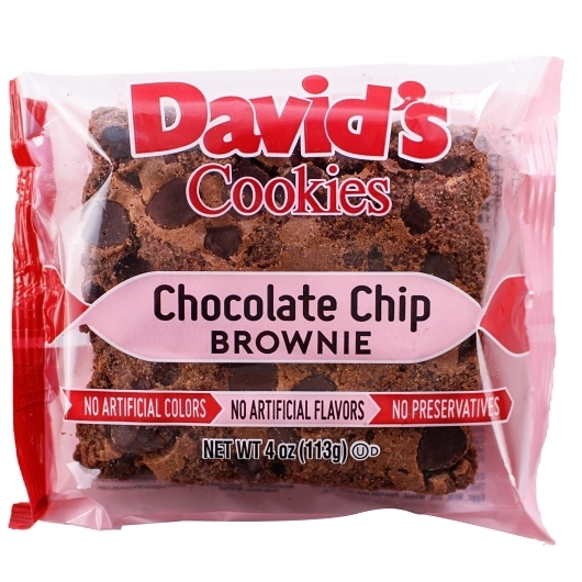 Davids Chocolate Chip Brownie -- 48 per case