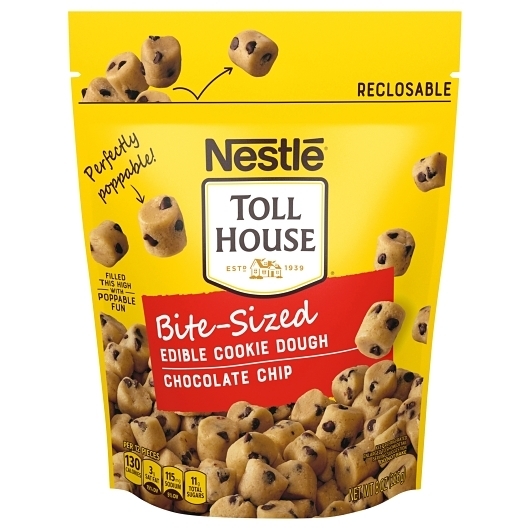 Tollhouse Chocolate Chip Cookie Dough Bites, 8 Ounce -- 6 per case
