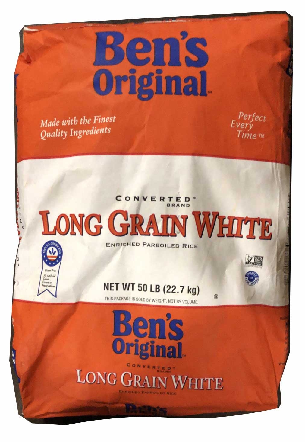Ben's Original Converted Brand Original Rice, 50 Pound