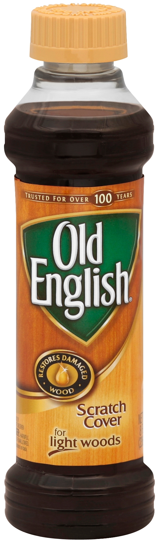 Old English Scratch Cover Liquid for Light Wood, 8 Ounce -- 6 per case