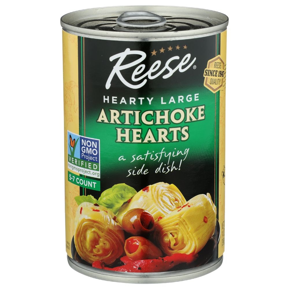 Reese Artichoke Heart - 5 to 7 Size, 14 Ounce -- 12 per case.