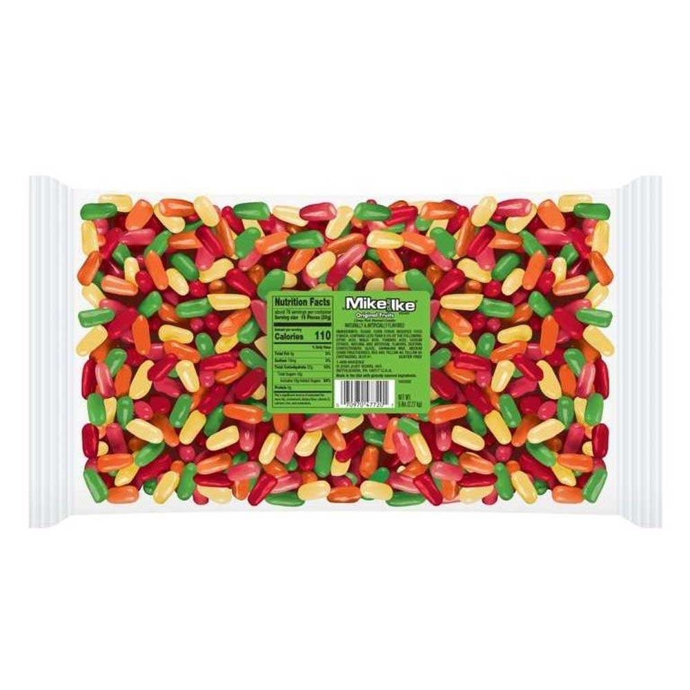 Mike and Ike Original Fruits Chewy Candy, 5 Pound -- 6 per case