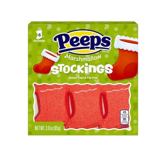 Peeps Marshmallow Stockings, 3 Ounce -- 12 per case