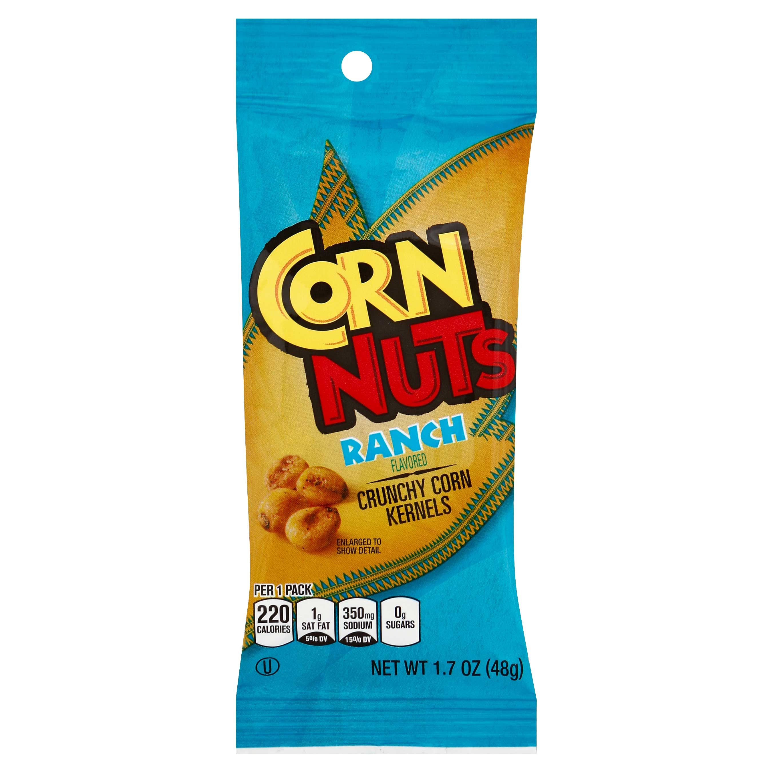 Corn Nuts Ranch Crunchy Corn Kernels, 1.7 Ounce -- 216 per case