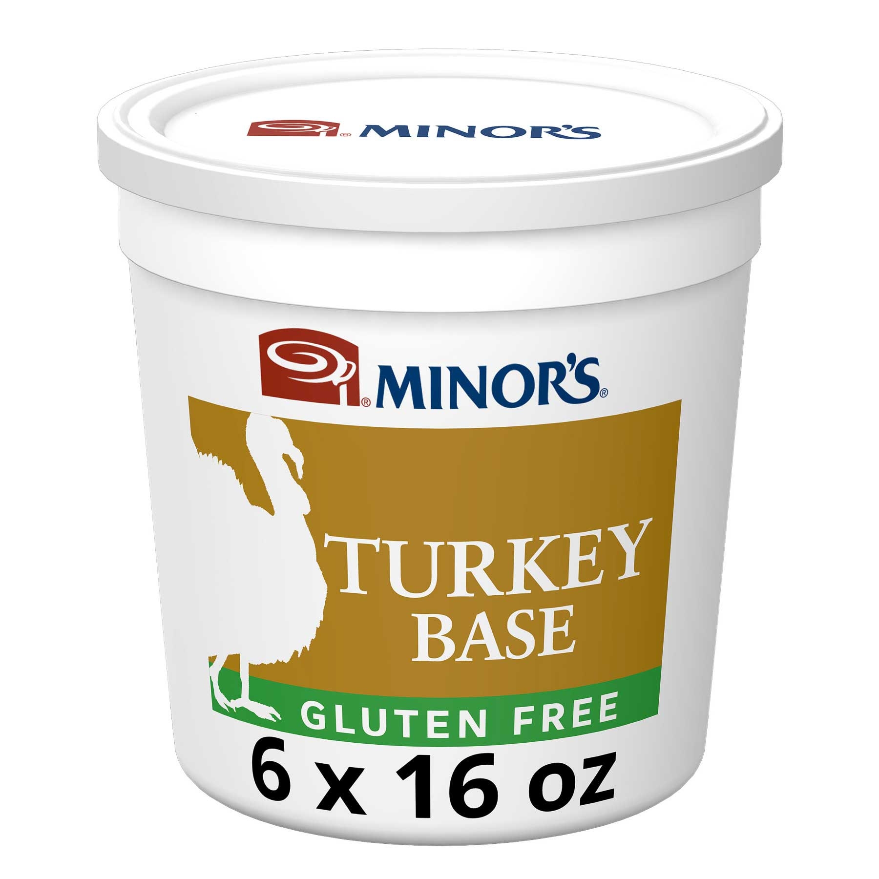 Minors No Added MSG Turkey Base, 1 Pound -- 6 per case