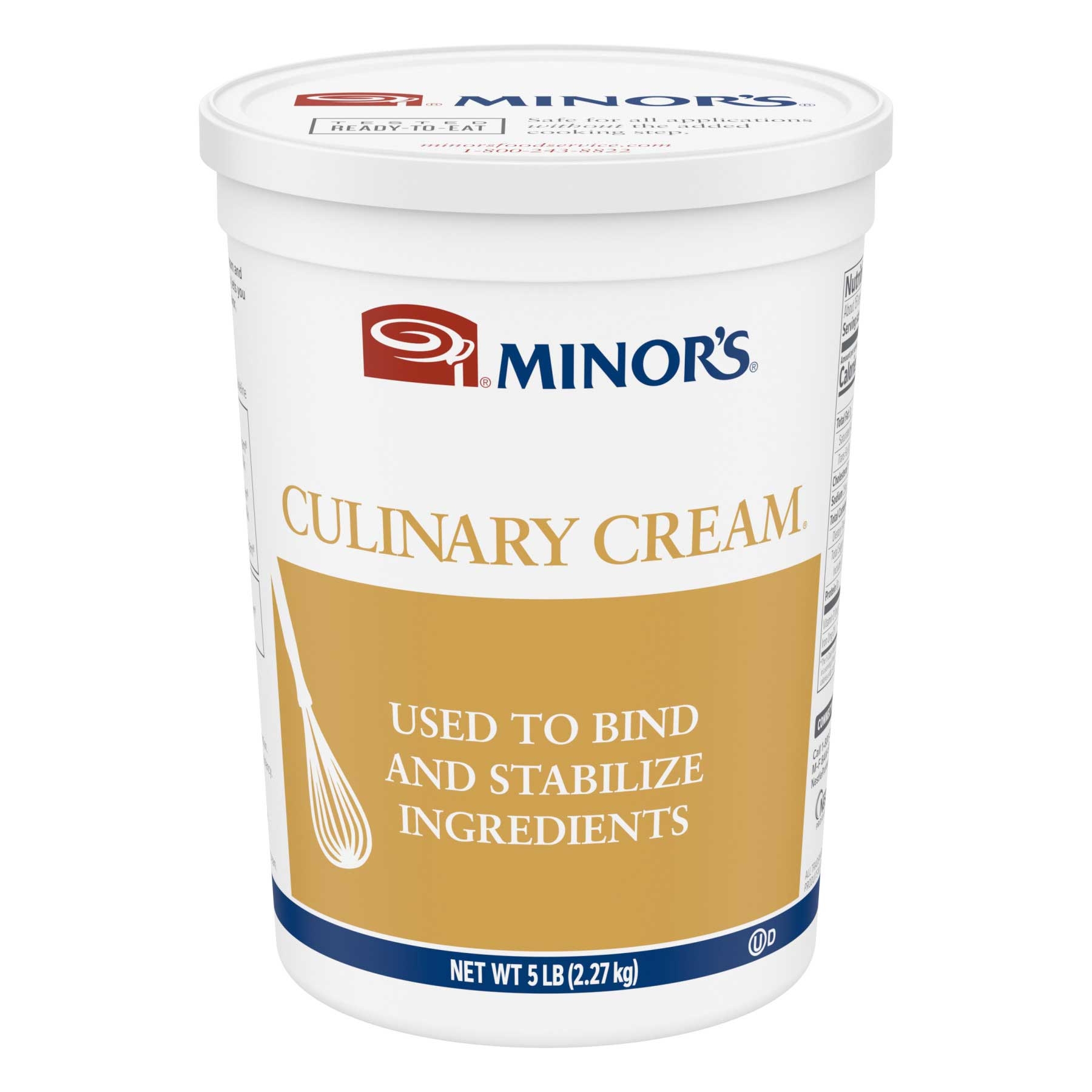 Nestle Minors Culinary Cream, 5 Pound -- 2 per case.