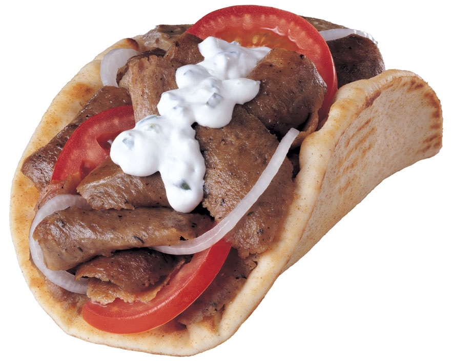 Grecian Delight Extra Large Beef Gyro Cone, 40 Pound.