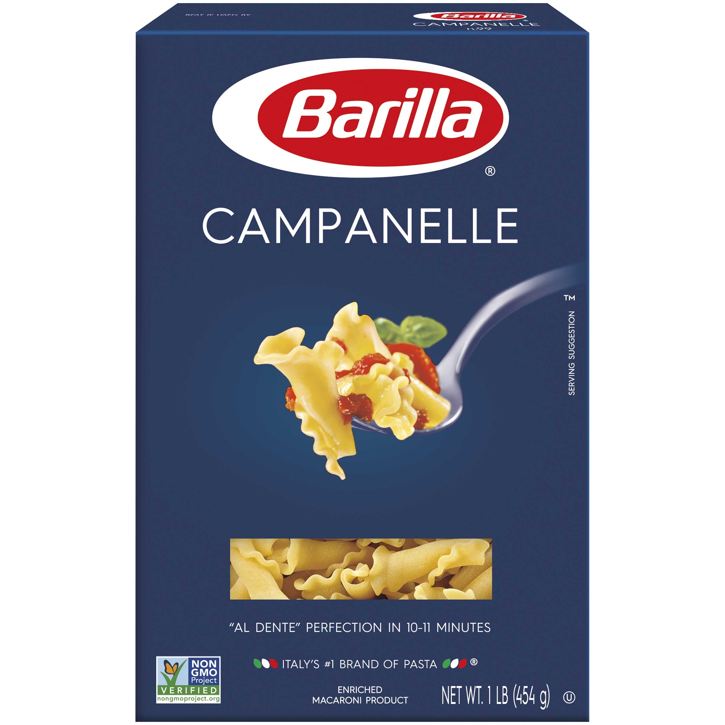 Barilla Campanelle Pasta, 16 Ounce -- 12 per case.