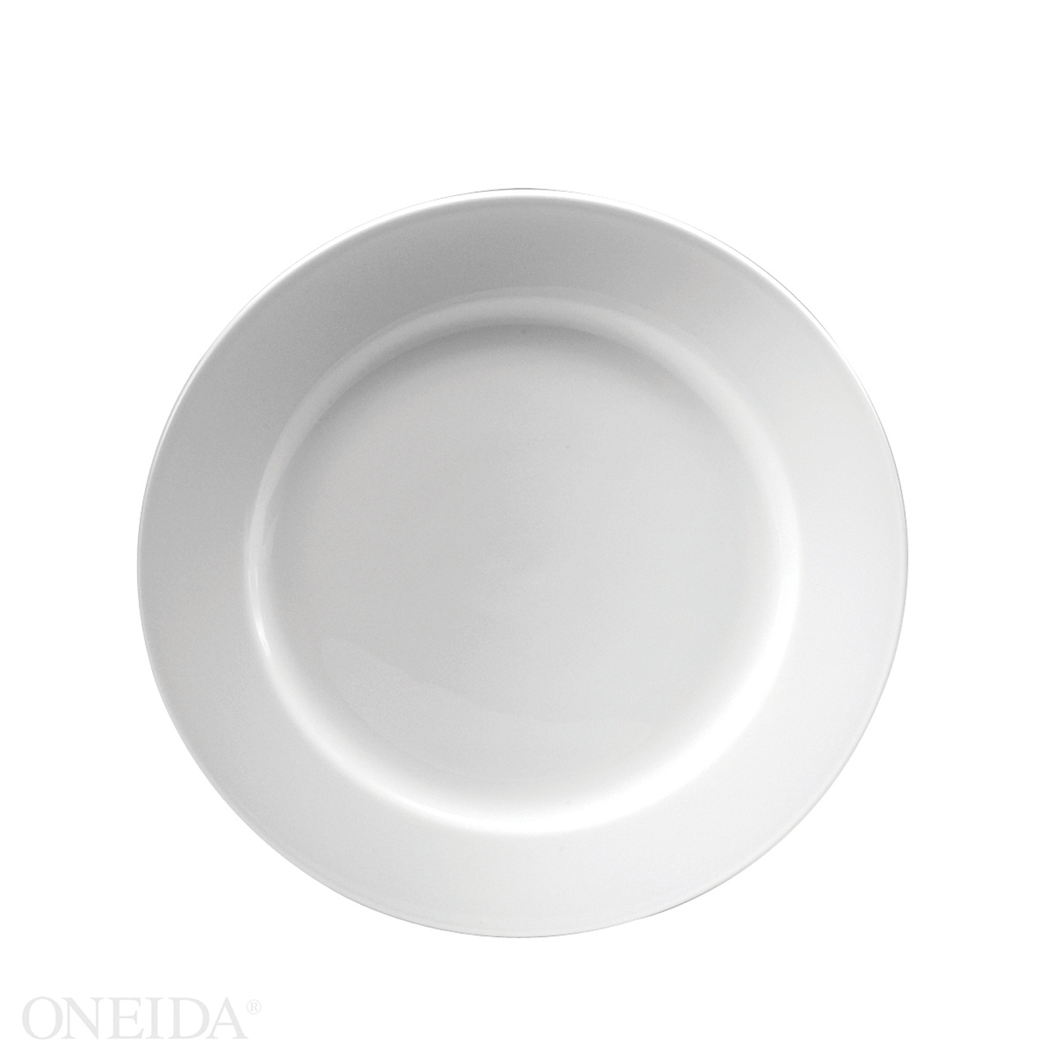 Oneida Sant Andrea 4 Star Collection Royale Undecorated Pattern Rego Plate, 12.5 inch -- 12 per case
