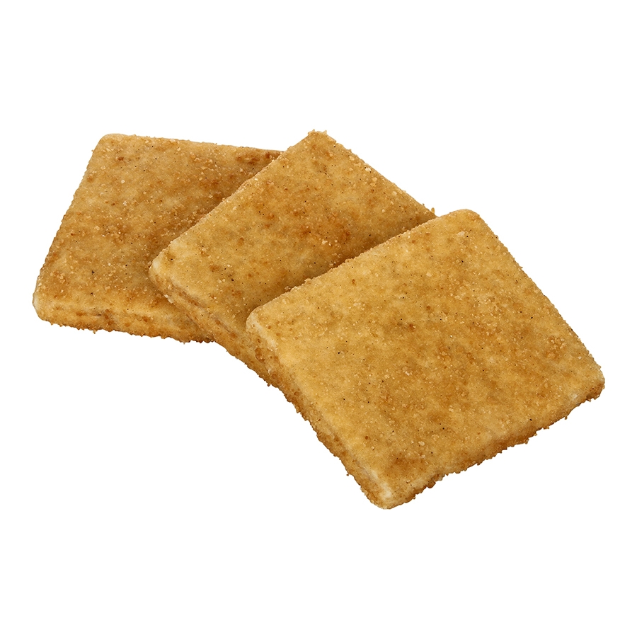 SeaCrisp Breaded Square Cod, 4 Ounce of 39-41 Pieces, 10 Pound.