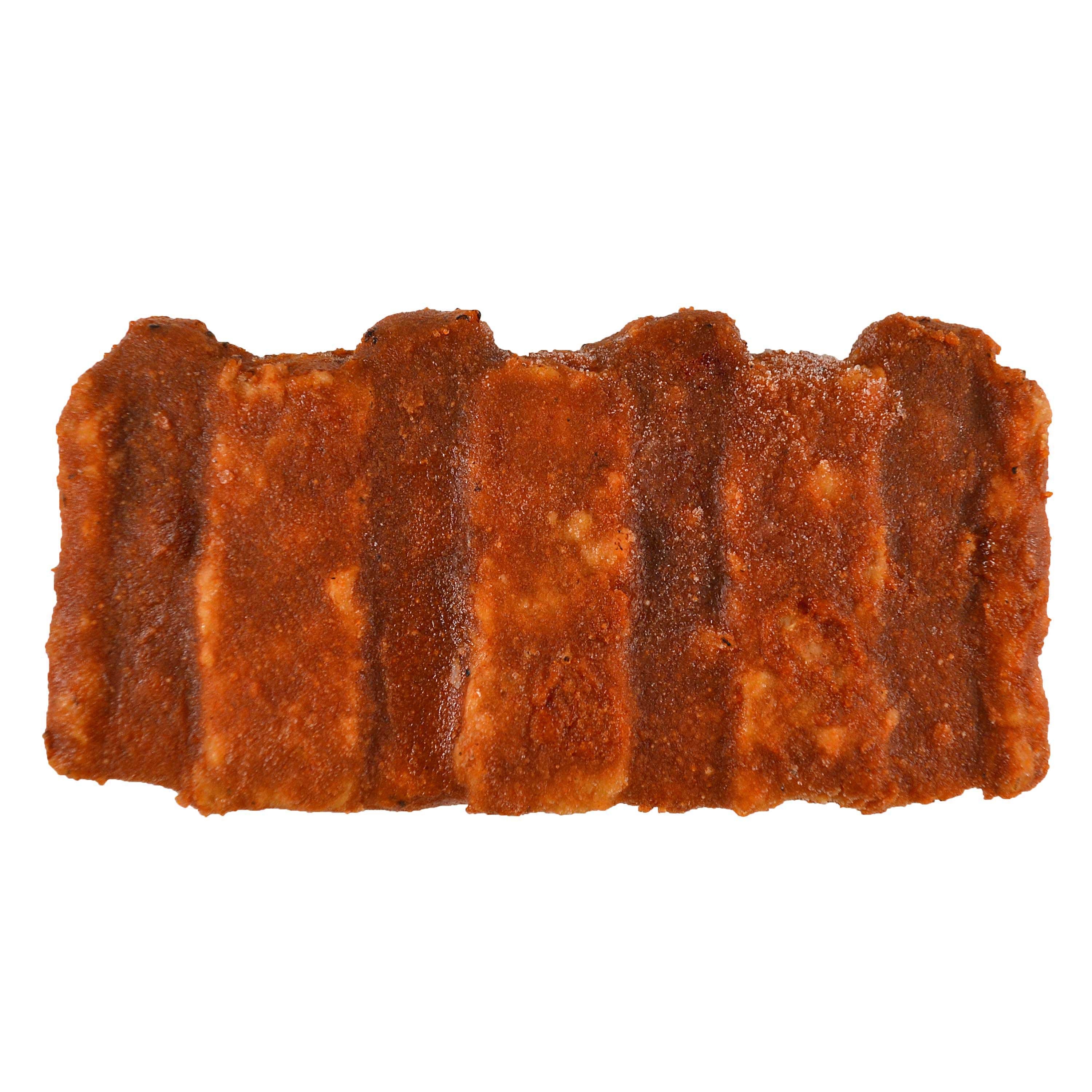 Kings Command Fully Cooked Pork Rib Shaped Patties with Bbq Sauce, 3 Ounce -- 80 per case.