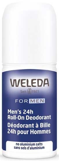 Weleda Mens 24 Hour Roll On Deodorant, 1.7 Fluid Ounce