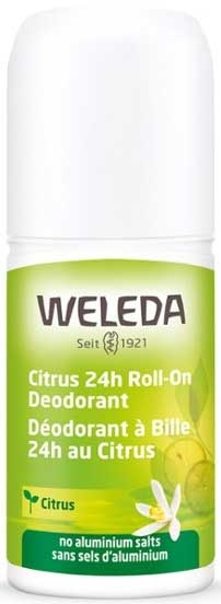 Weleda Citrus 24 Hour Roll On Deodorant, 1.7 Fluid Ounce