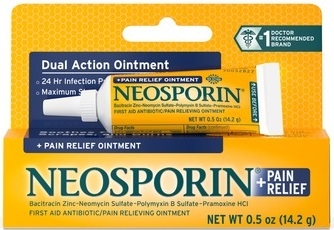 Neosporin Plus Pain Relief Dual Action Ointment, 0.5 Ounce -- 72 per case.