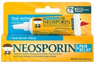 Neosporin Kids Pain Relief Cream, 0.5 Ounce -- 72 per case.