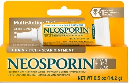 Neosporin Plus Pain / Itch / Scar Multi-Action Ointment, 0.5 Ounce -- 72 per case.