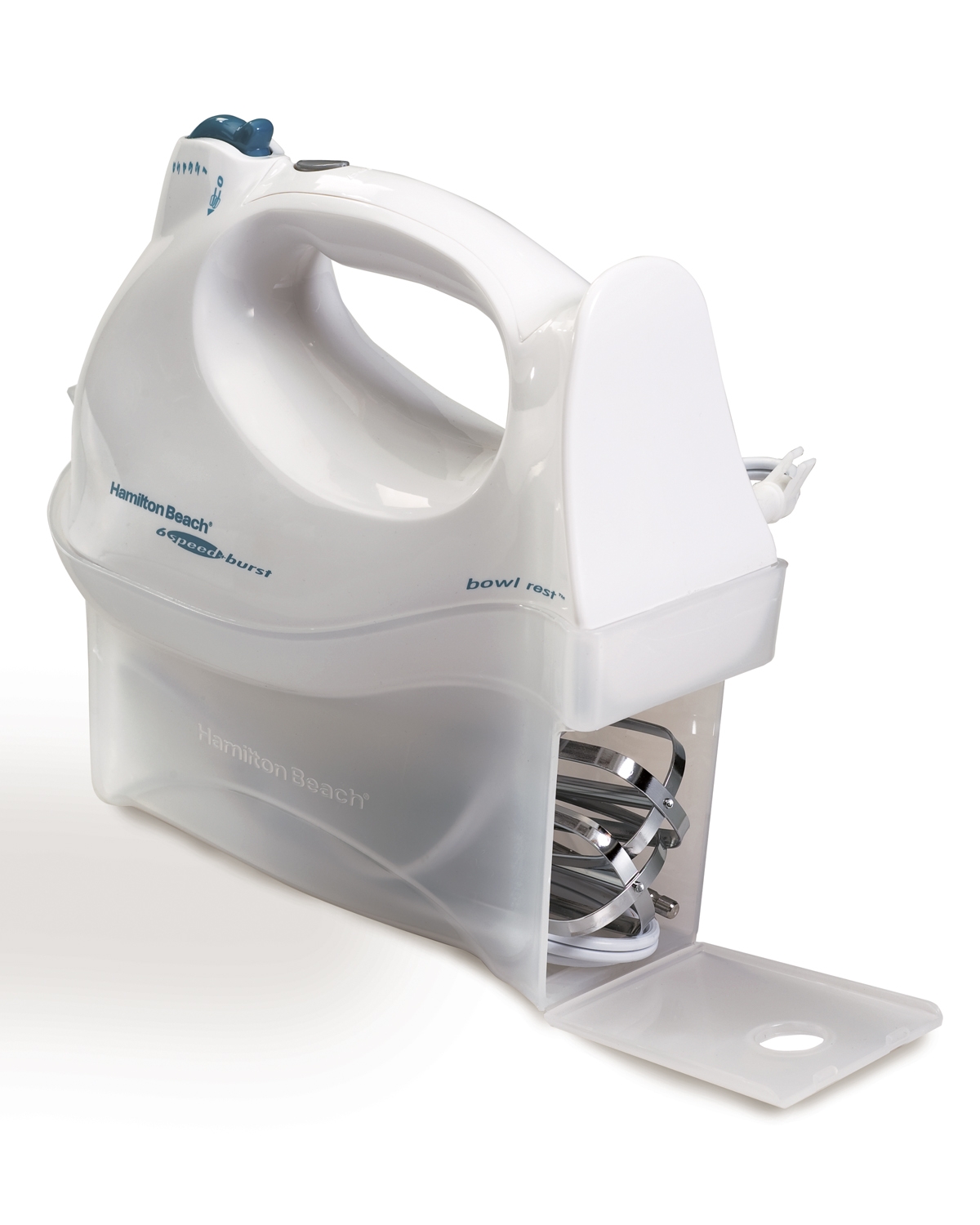 6 Speed Hand Mixer -- 2 count.