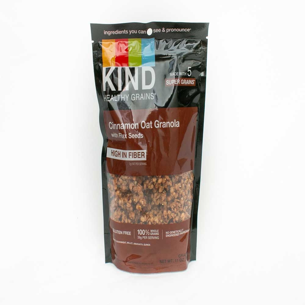 Kind Healthy Snacks Cinnamon Oat Clusters with Flax Seeds, 11 Ounce -- 6 per case.