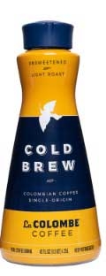 La Colombe Pure Black Colombian Multi Serve Cold Brew Coffee, 42 Ounce -- 6 per case