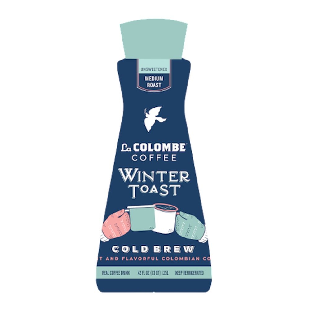 La Colombe Winter Toast Cold Brew Colombian Coffee, 42 Ounce -- 6 per case