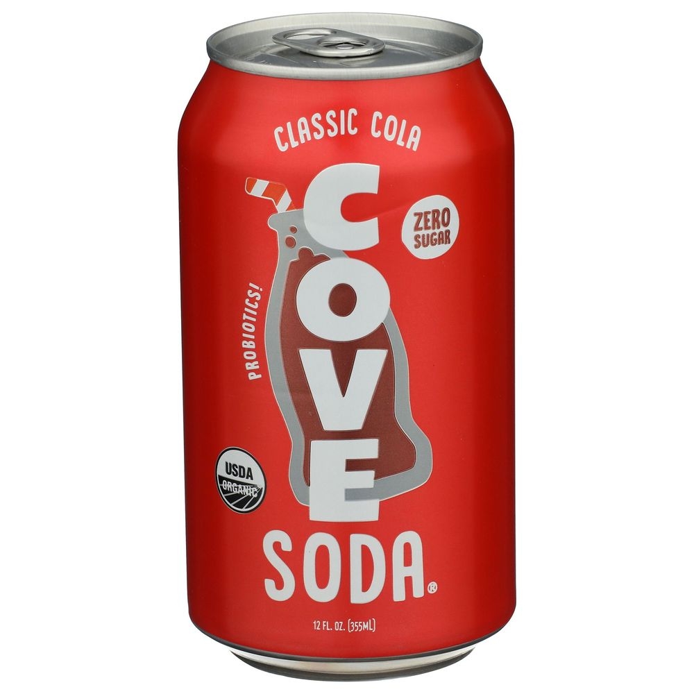 Cove Classic Probiotic Cola Soda, 12 Fluid Ounce -- 12 per case
