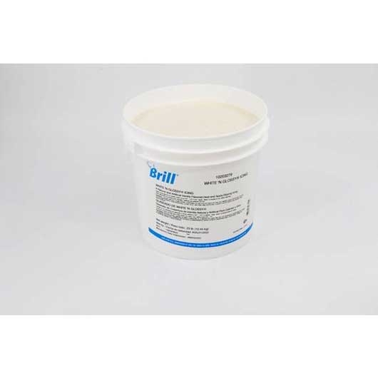 HC Brill White N Glossy Icing, 23 Pound.