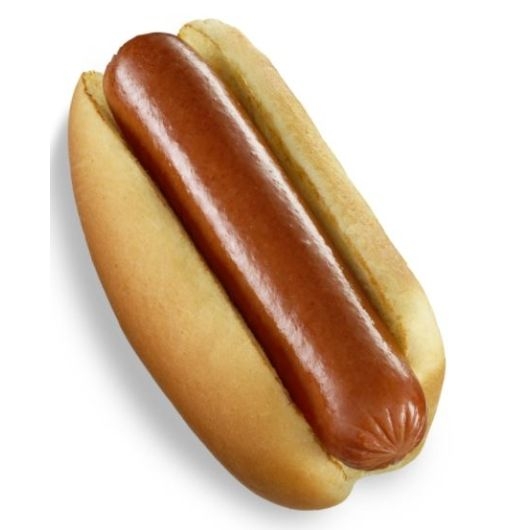 Eisenberg 7 inch 4:1 Black Angus Beef Frank, 5 Pound -- 2 per case
