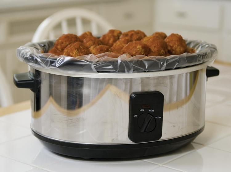 Pansaver Sure Fit Slow Cooker Liner 4 count per pack -- 12 per case.