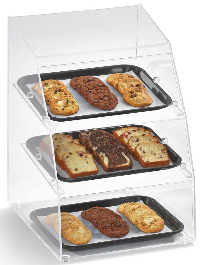 Vollrath Acrylic Rear Door 3 Tray Bakery Case