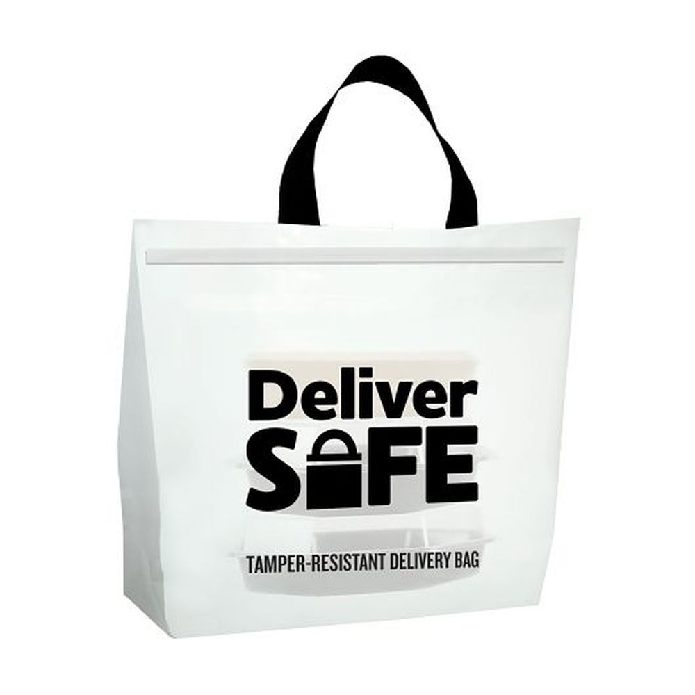 Command Packaging Deliver Safe Tamper Resistant Stock Bag, 18 x 20 x 9 inch -- 250 per case