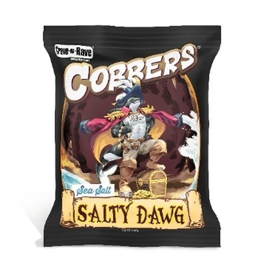 Crave-N-Rave Sea Salt Cobbers, 1.2 Ounce -- 300 per case