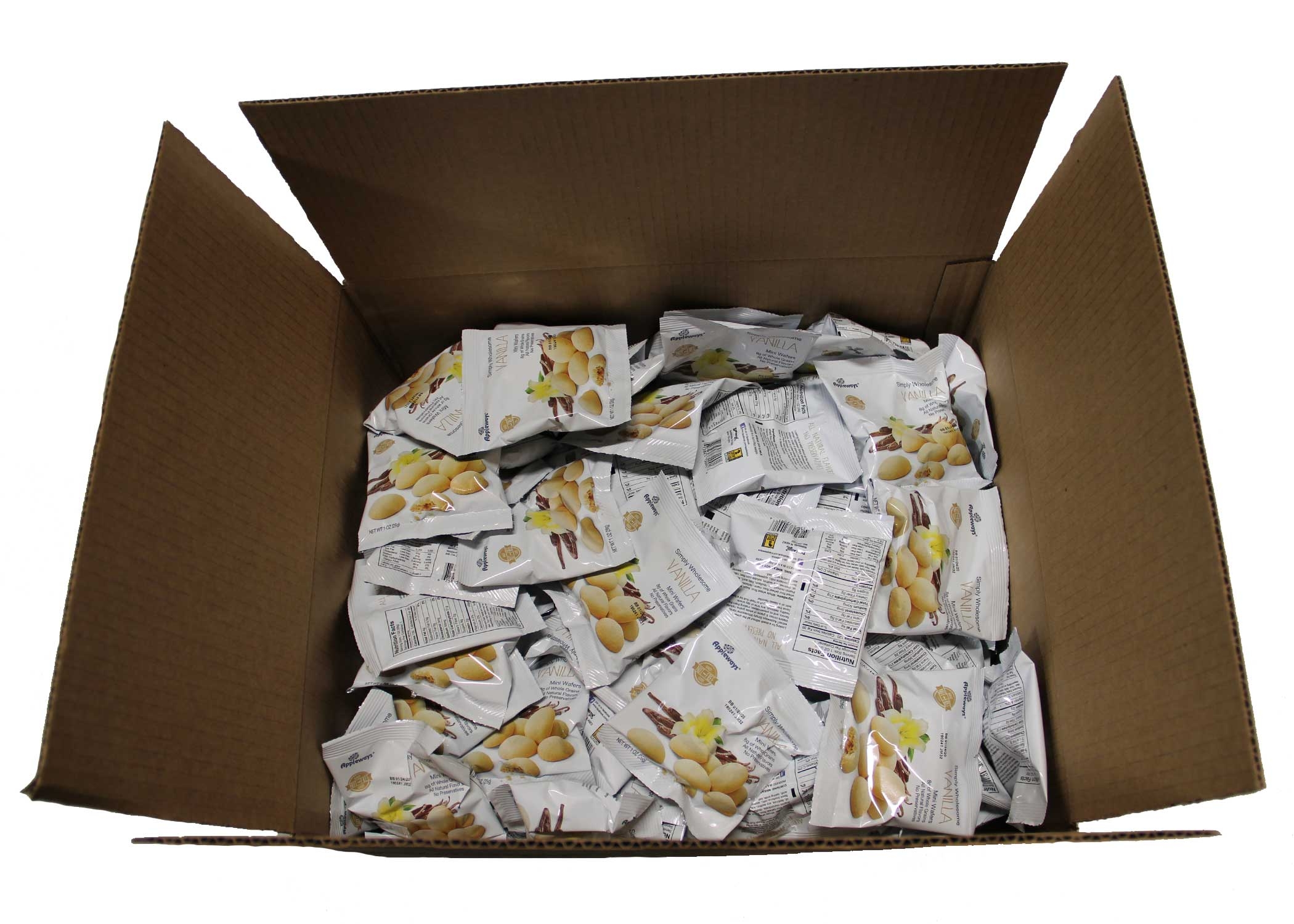 Appleways Whole Grain Vanilla Wafers, 1 Ounce -- 108 per case.