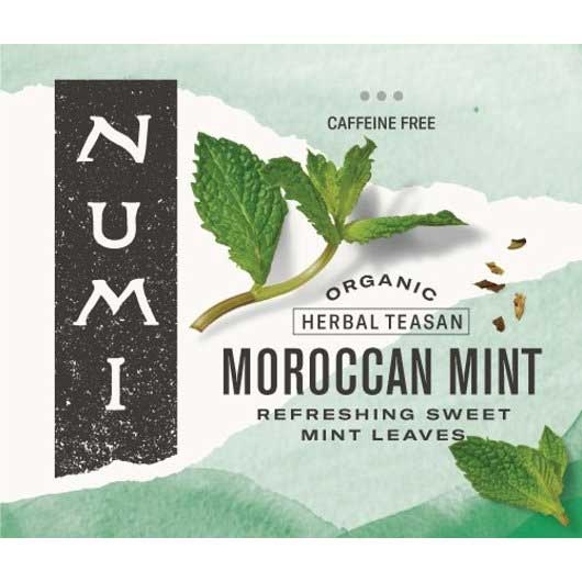 Numi Organic Moroccan Mint Herbal Tea, 0.77 Pound.