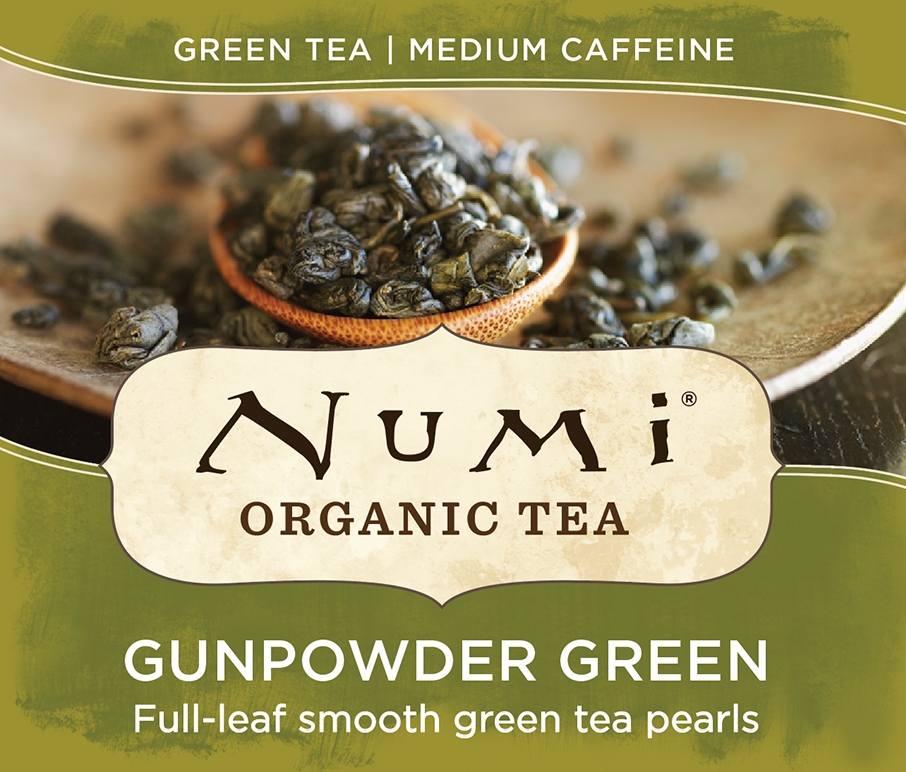 Numi Organic Gunpowder Green Tea, 0.73 Pound.