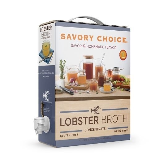Savory Choice Lobster Broth Concentrate, 4.5 Liter