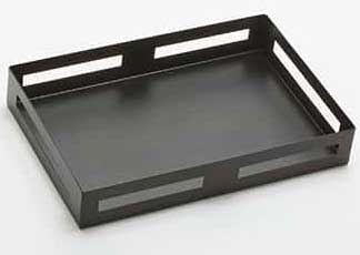 American Metalcraft Black Twilight Multifunctional Riser, 12-1/8 inch Length x 8-1/8 inch Width x 2 inch Height