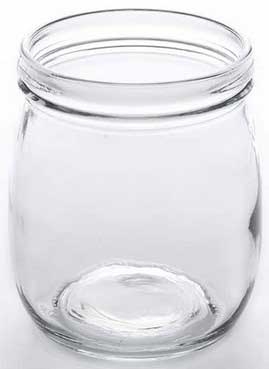 American Metalcraft Glass Mason Jar, 22 Ounce