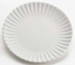 American Metalcraft Melamine Medium Paper Plate, 8 7/8 inch Dia x 5/8 inch Height