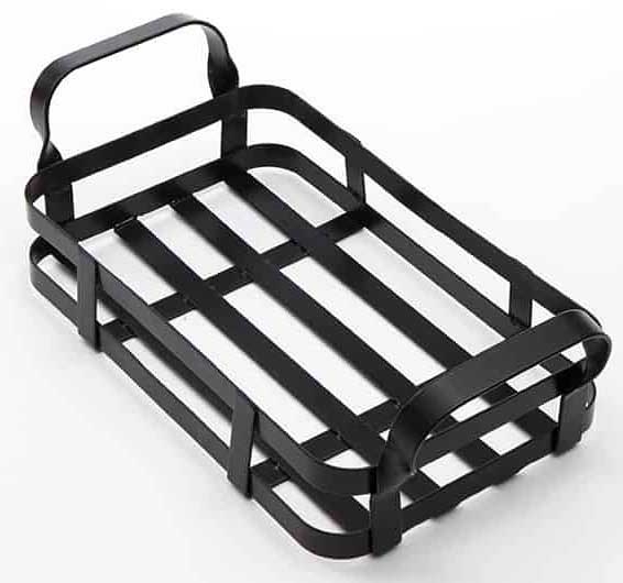 American Metalcraft Iron Black Rectangular Condiment Rack, 9 inch