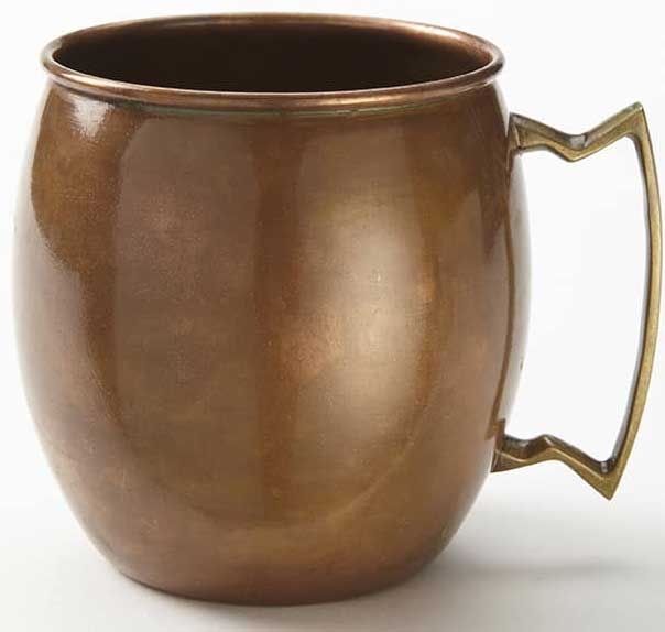 American Metalcraft Antique Copper Satin Finish Moscow Mule Mug, 14 Ounce