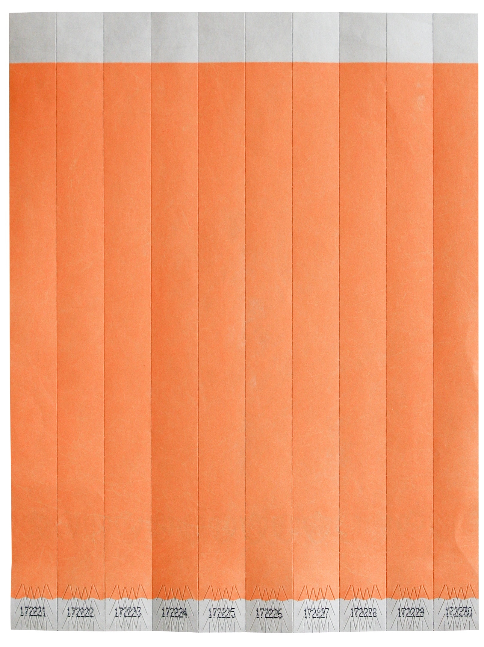 Bar Maid Orange Security Wristband -- 500 per case