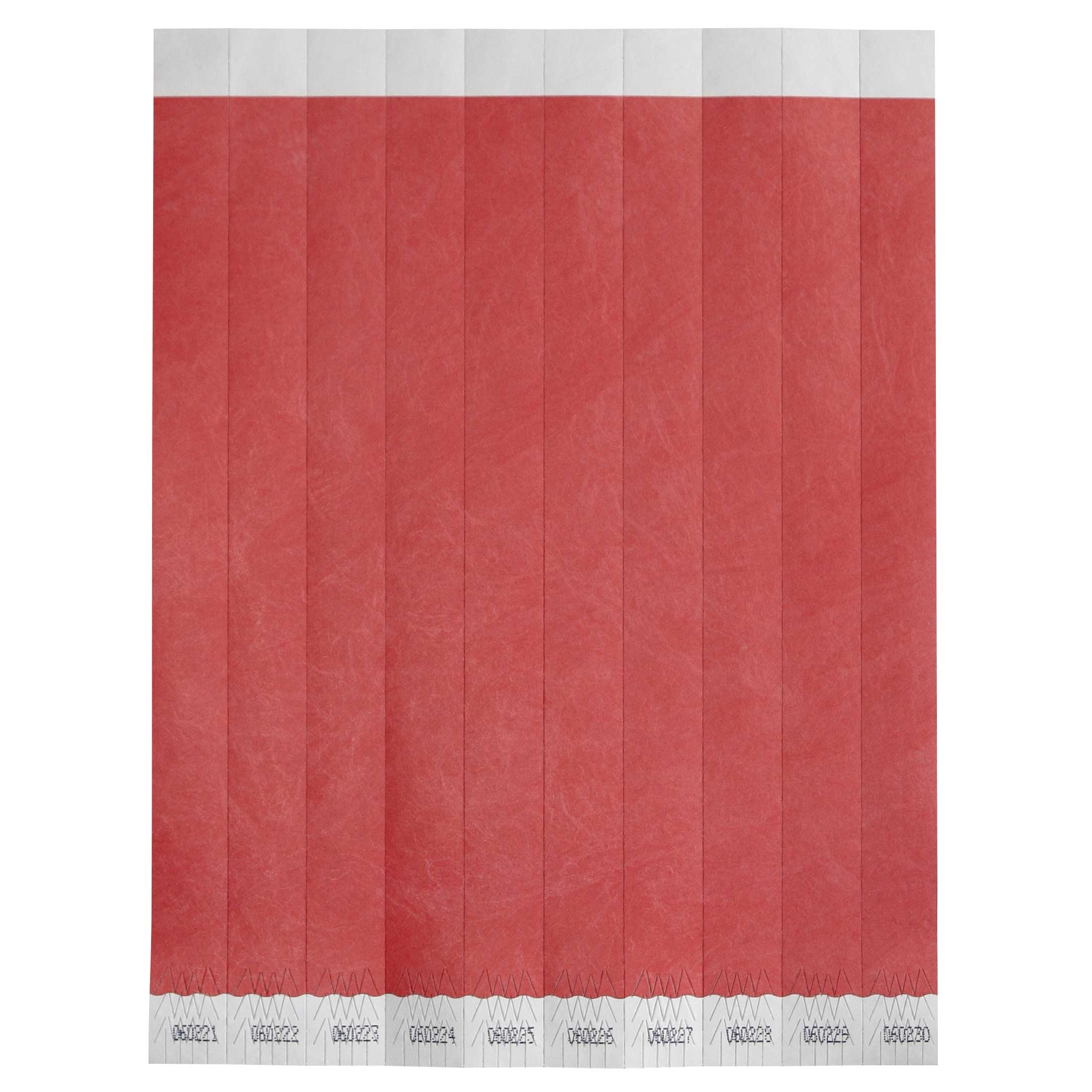 Bar Maid Red Security Wristband -- 500 per case