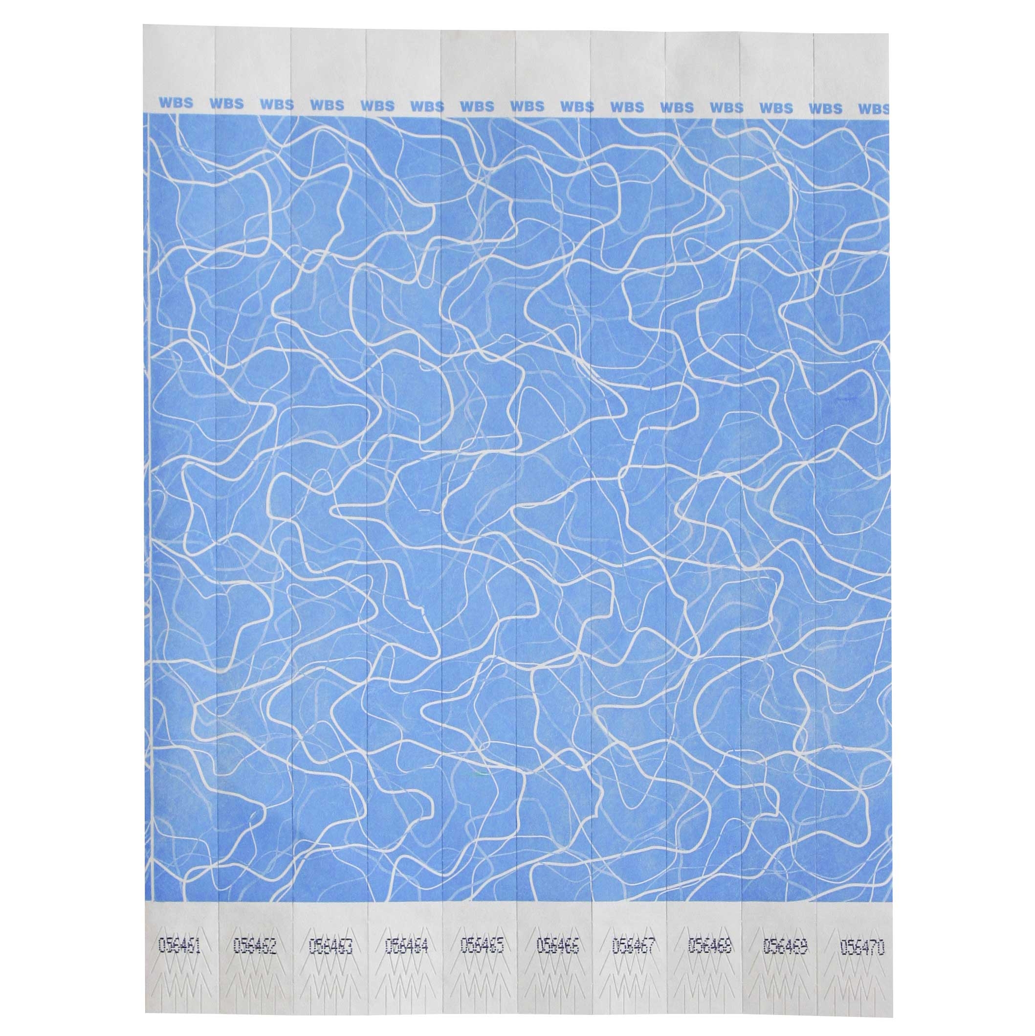 Bar Maid Blue Security Wrist Band -- 500 per case