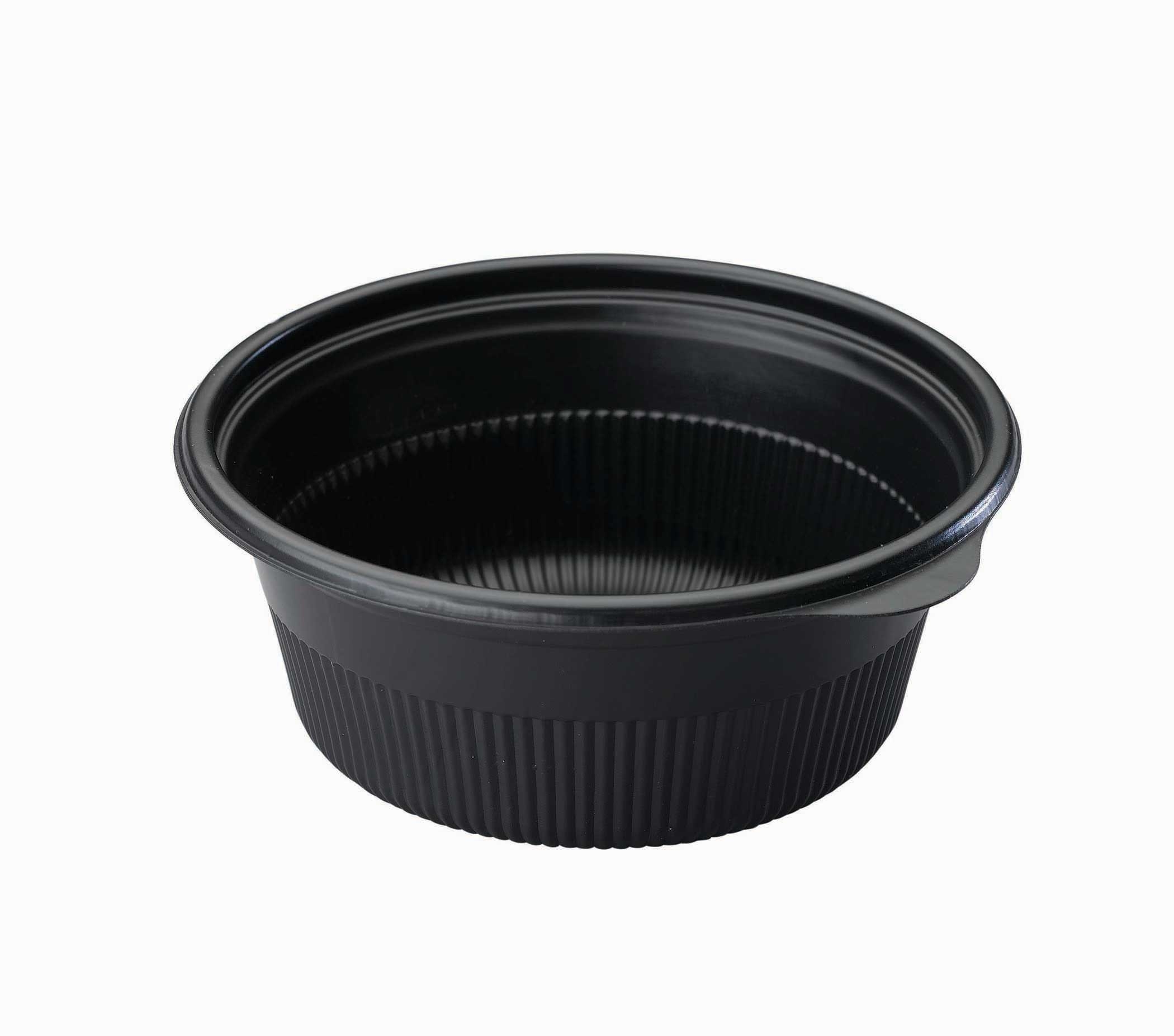D and W Fine Pack Polypropylene Black Cruiser Bowl, 16 Ounce -- 624 per case.