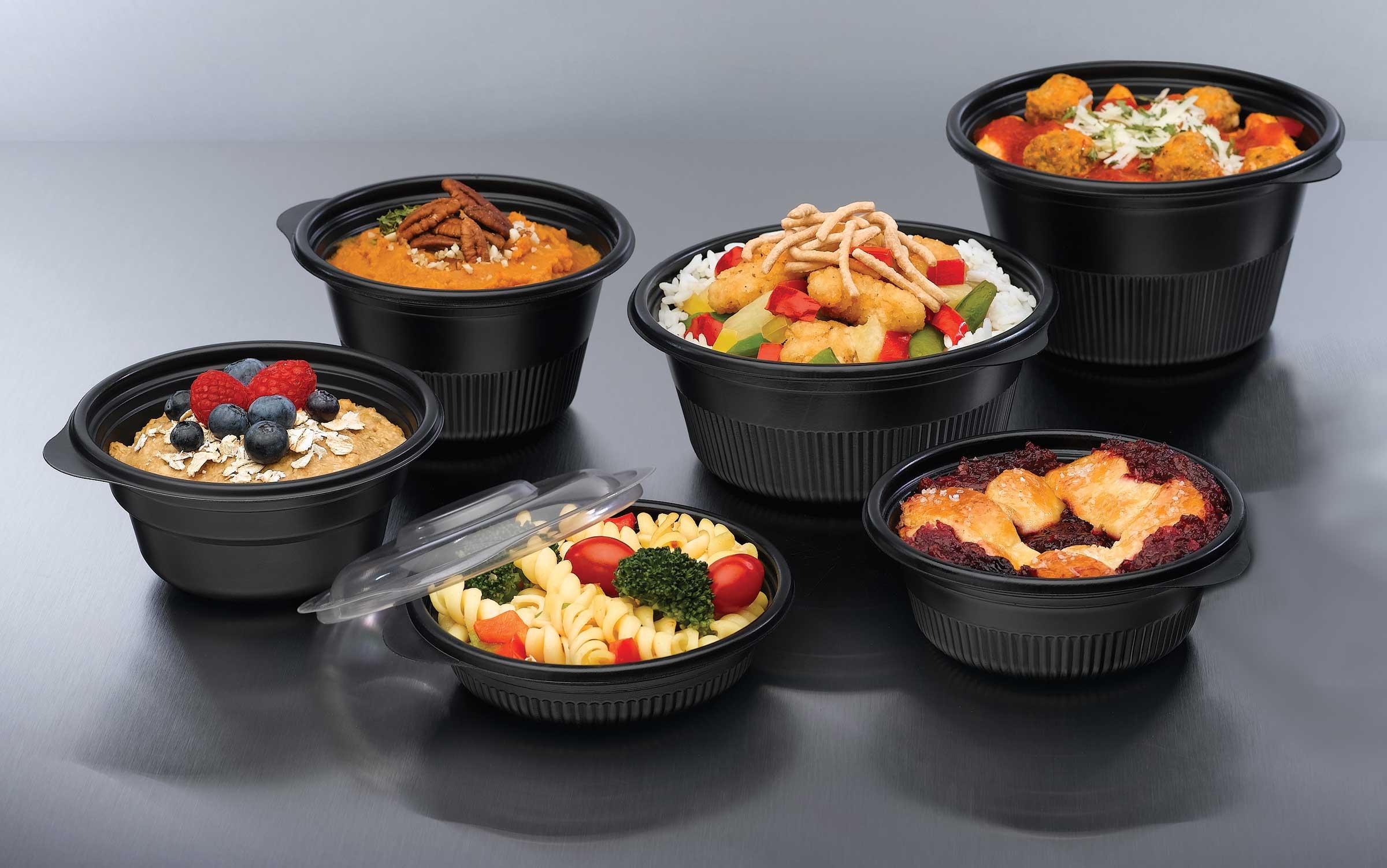 Cruiser Black Bowl, 22 Ounce -- 624 per case.