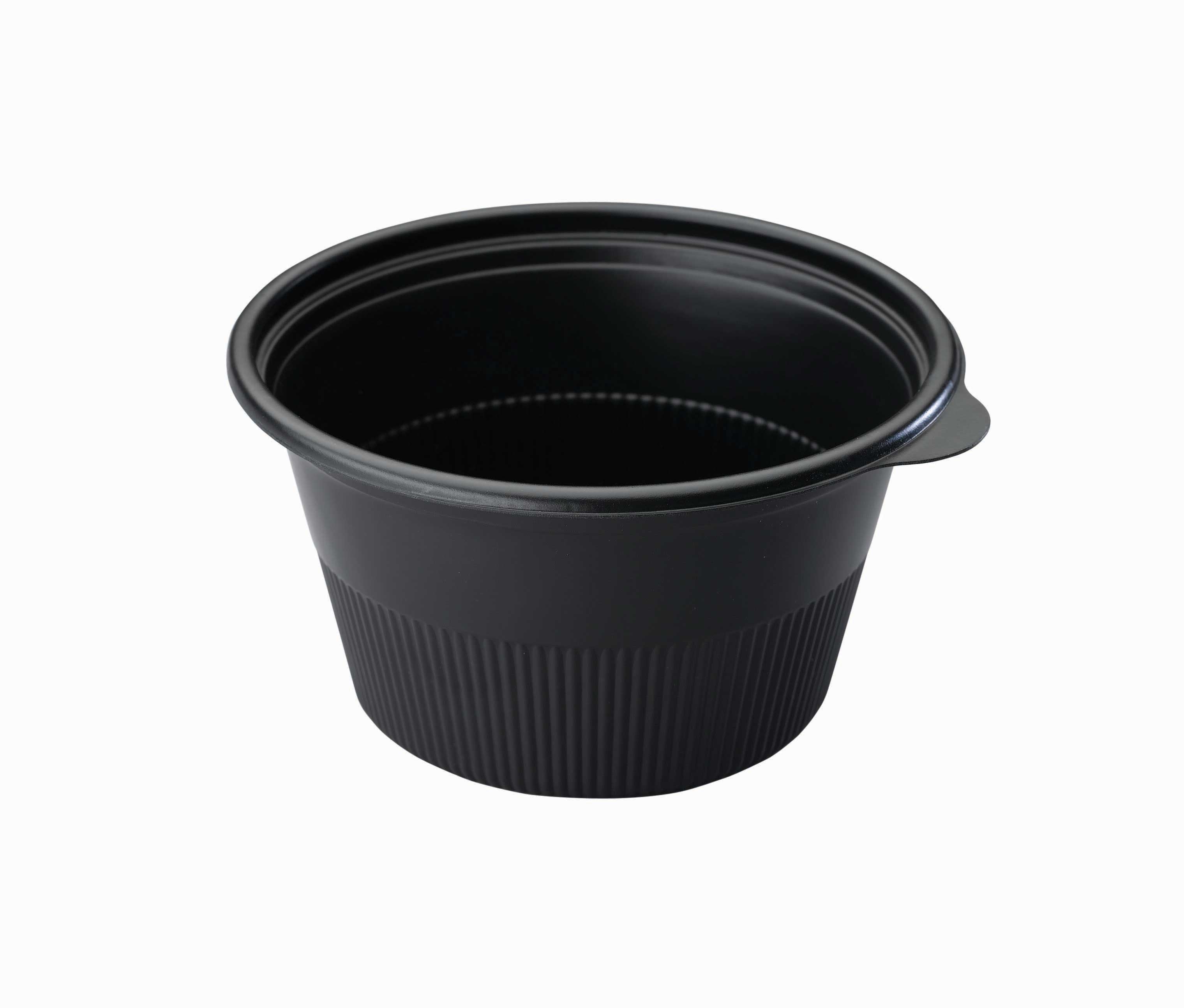 D and W Fine Pack Polypropylene Black Cruiser Bowl, 24 Ounce -- 624 per case.