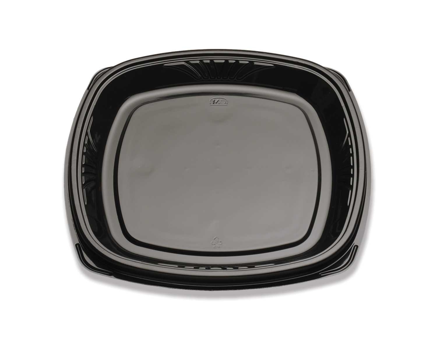 Forum Black Pearl Natural Cut Tray, 12 inch -- 60 per case.
