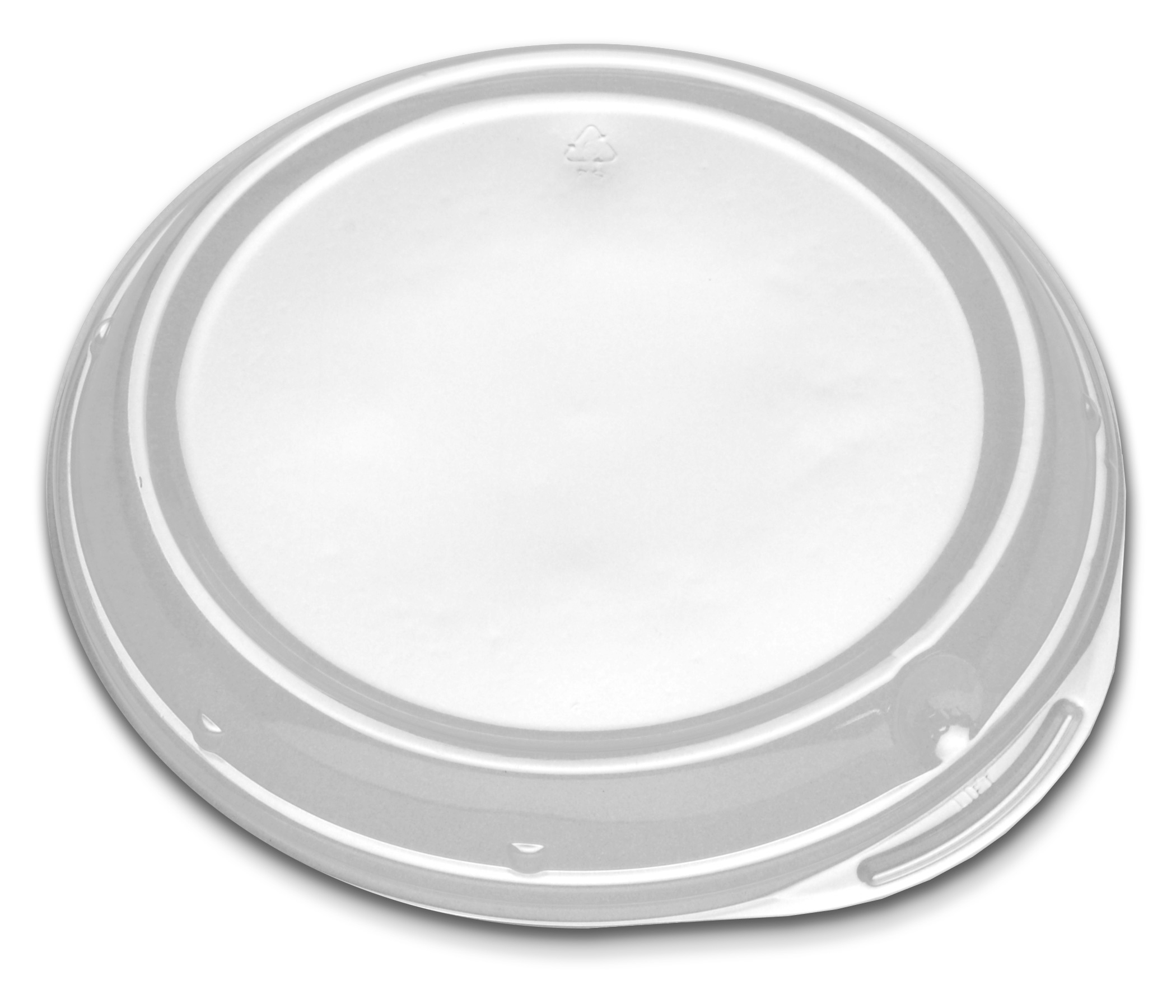 Trade Winds Plastic Clear Bowl Dome Lid, 32 Ounce -- 200 per case.